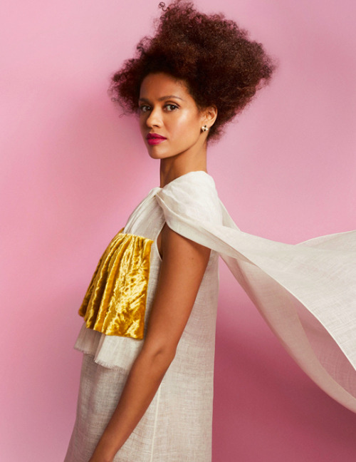 flawlessbeautyqueens:Gugu Mbatha-Raw photographed by Richard Phibbs