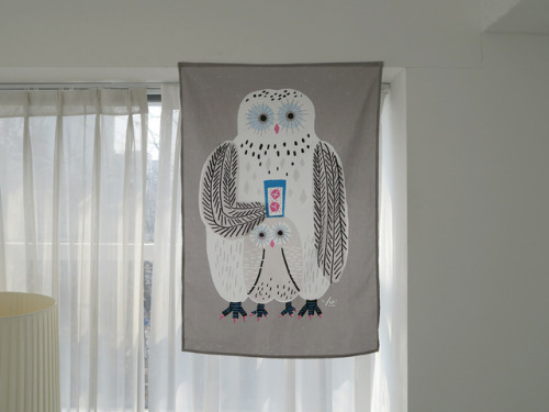Highbowl / 하이보owl  fabric poster ( 60x87cm)유어마인드와 함께하는 &lt;걸기 좋은 그림 : 천포스터&gt; 특별전