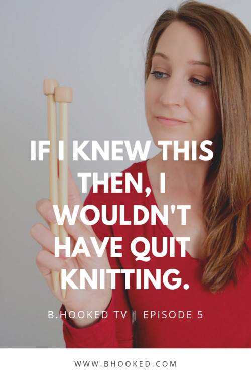 I know most of us here crochet but if learning how to knit is on your list of goals for 2019, this i