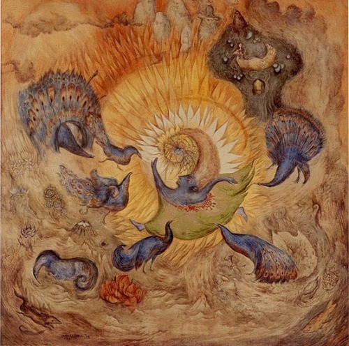 Peacocks of Chen, 1971, Leonora Carrington