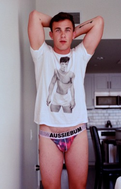 apex35mm:  Eli in an AussieBum Tie Dye Jock