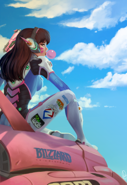 inconsequentia: Overwatch: D.va I DID A THING. 