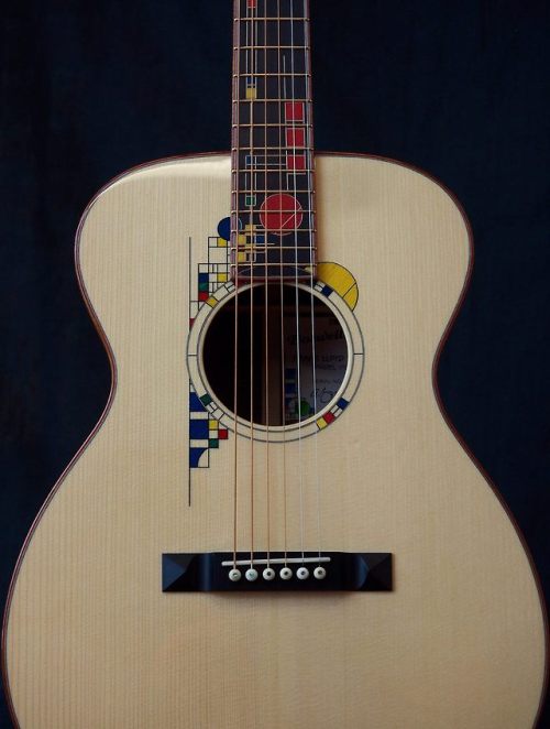 Boswell Guitars The Frank Lloyd Wright Inspired build