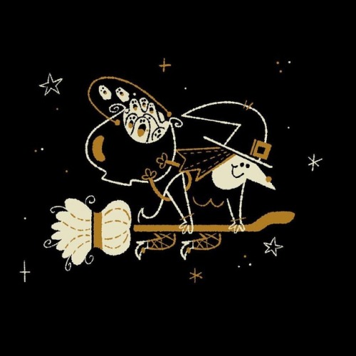 DeliverBoo.  . . . #halloween #illustration #october #witch #ghost #spooky #tuesday #horror #doodle 