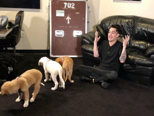 @97xonair: We didn’t just threaten @brendonurie with good time we gave him a GREAT time with p