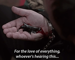 kings-of-hell:  halfhalfling:  my thoughts exactly  The first scene where we see