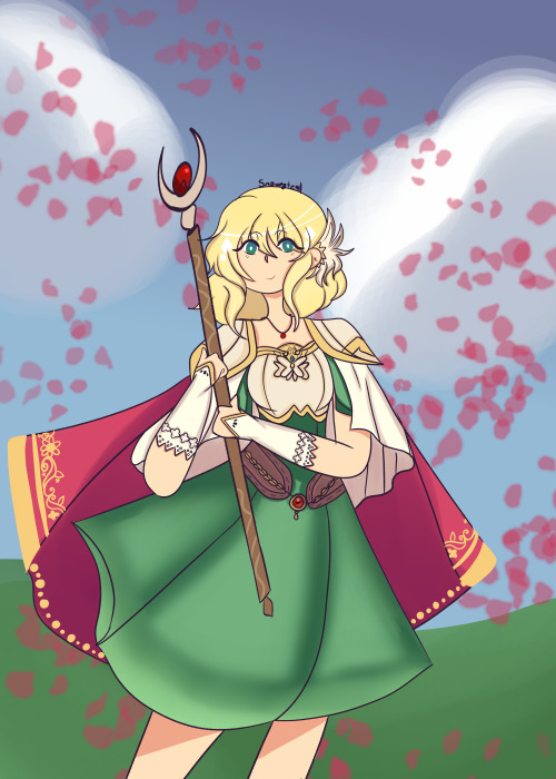 A 4:38 Hr Drawing Of Nanna From FE4 And My Last Drawing Of The Year