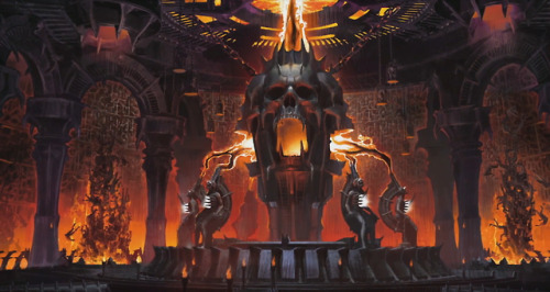 owlire:Some of the world building concept art from DOOM: Eternal
