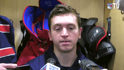 Post game interview with the hat trick boy (X)