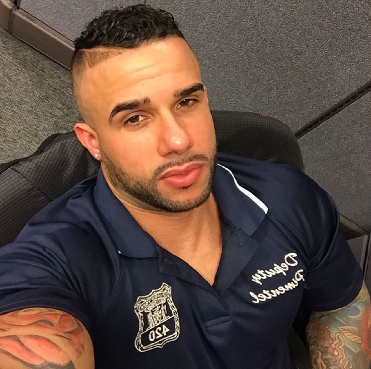 NYC cop Miguel Pimentel ðŸ‘®ðŸ½ http://imrockhard4u.tumblr.com