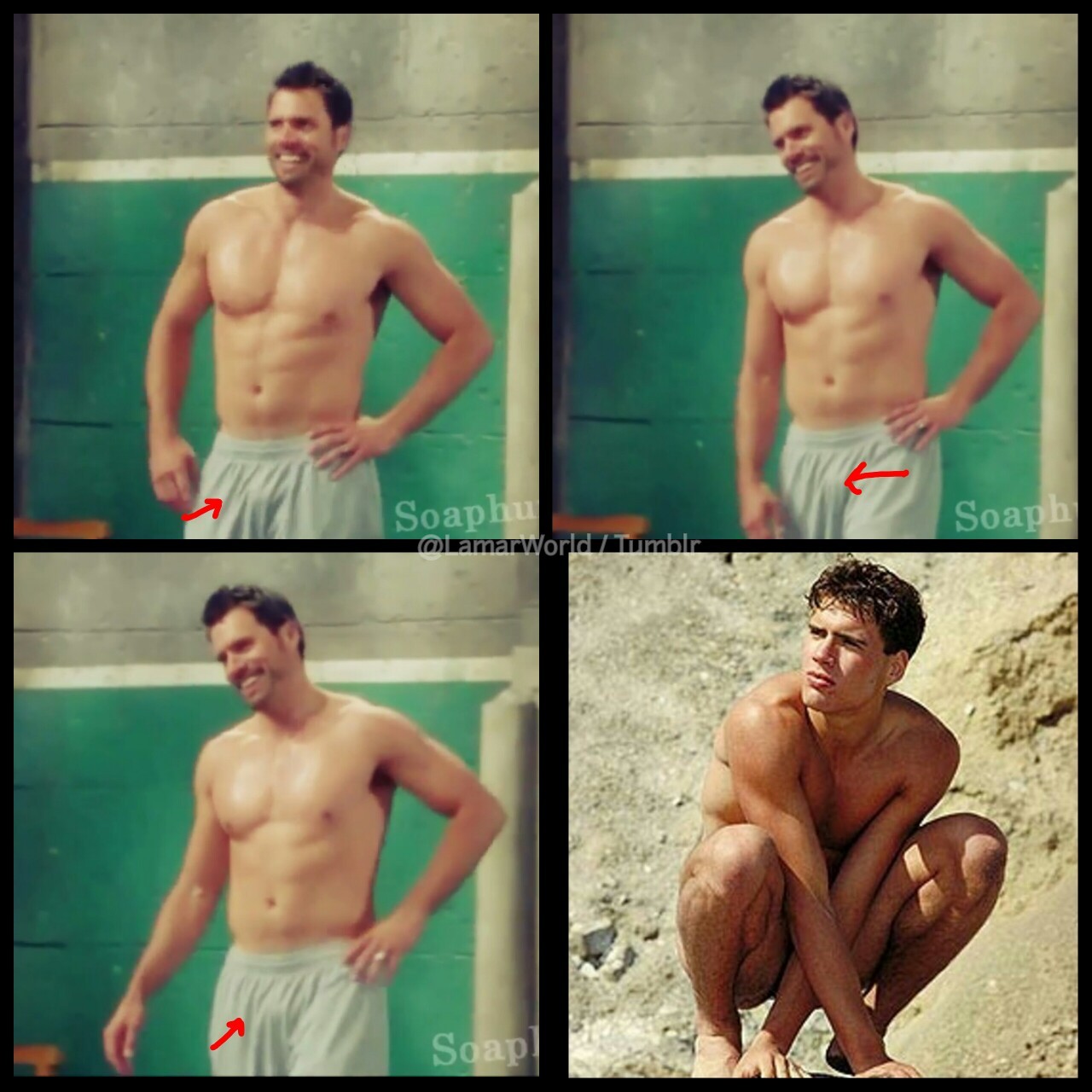 lamarworld:  *requested* actor Joshua Morrow ass 