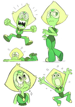 insidematthieu:  Peridots! ( The first page is an excerpt from my sketchbook btw :3 ) 