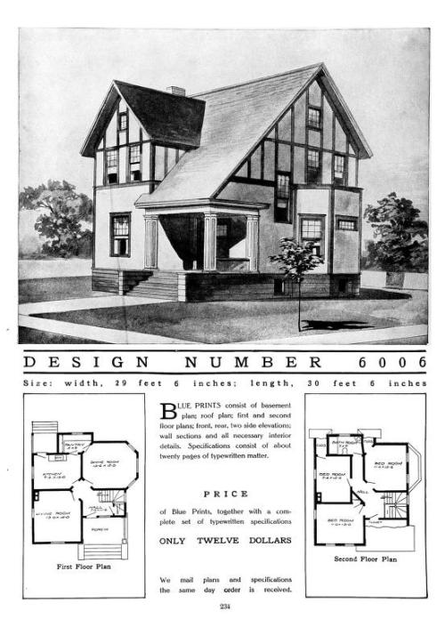 Radford Artistic Homes (1908) - Design 6006