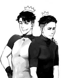 shynii:  I just wanted to draw the undercuts…..  Bonus: 