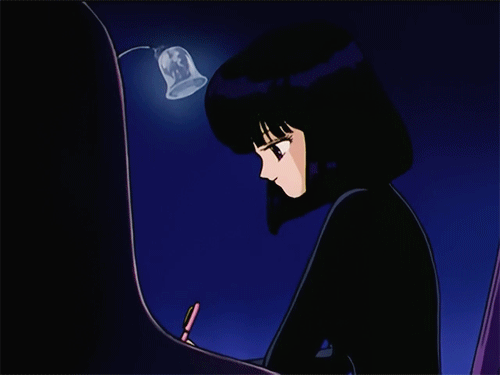 Hotarua scribit. Hotaru writes.