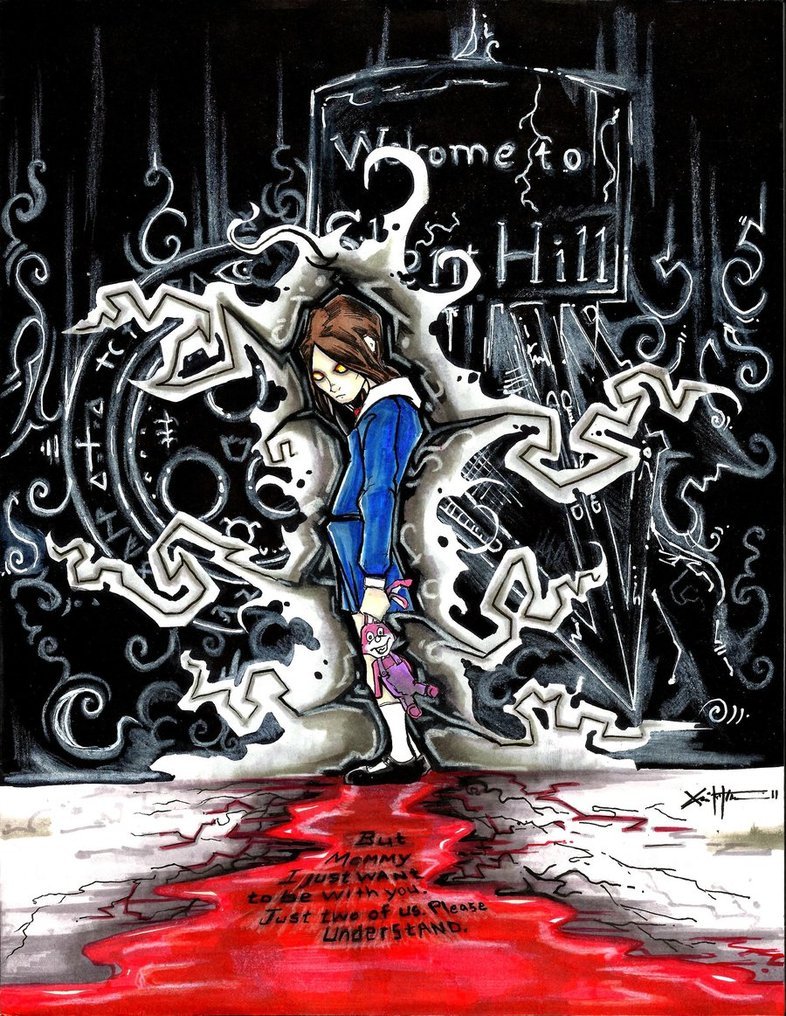 psychoren:  Alessa Silent Hill by ChrisOzFulton 