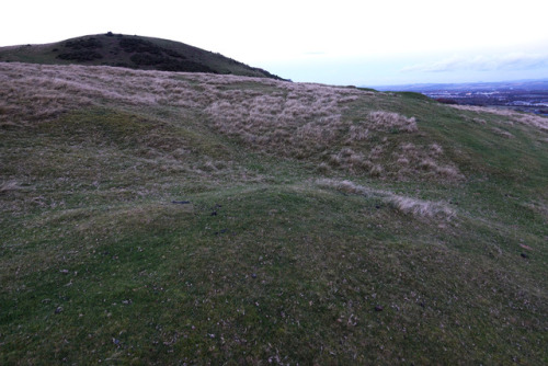 Castlelaw Iron Age Hillfort, Edinburgh, Scotland, 11.11.17.A large Iron Age Hillfort site which once