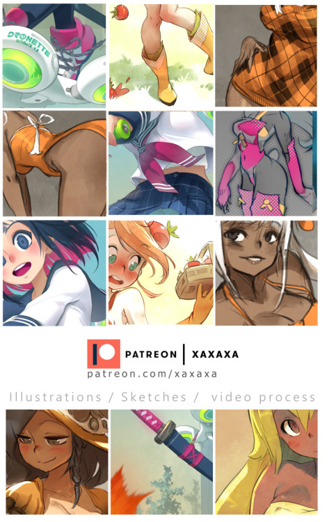 xa-colors:Content of my last Patreon’s packIt’s still available on www.gumroad.com/xaxaxaMy