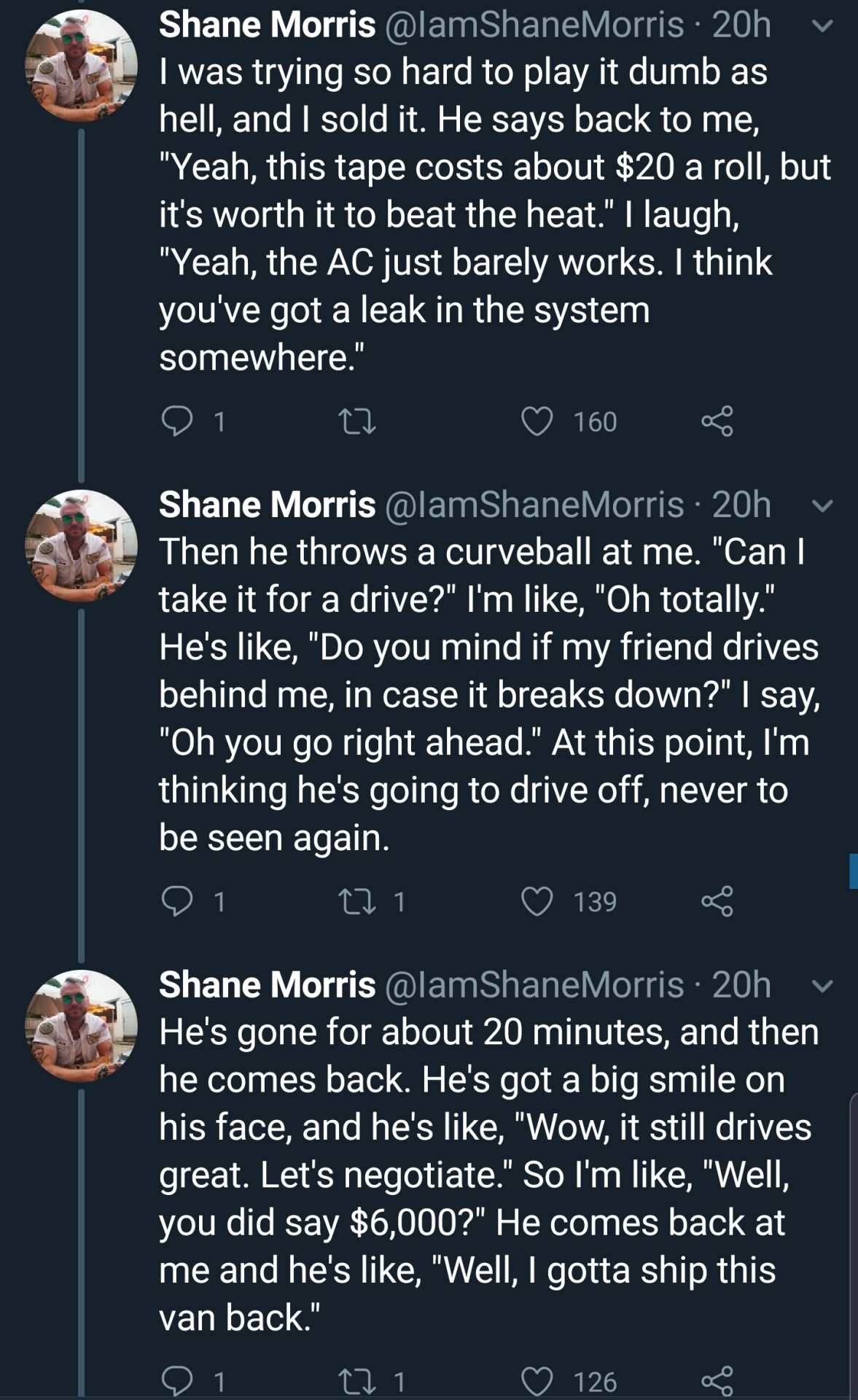 johnbrowndidnothingwrong:  lala-the-rebel:  catchymemes:    Holy fuck-  https://medium.com/@IamShaneMorris/i-lied-i-made-the-whole-thing-up-now-im-in-huge-trouble-e59da5831105