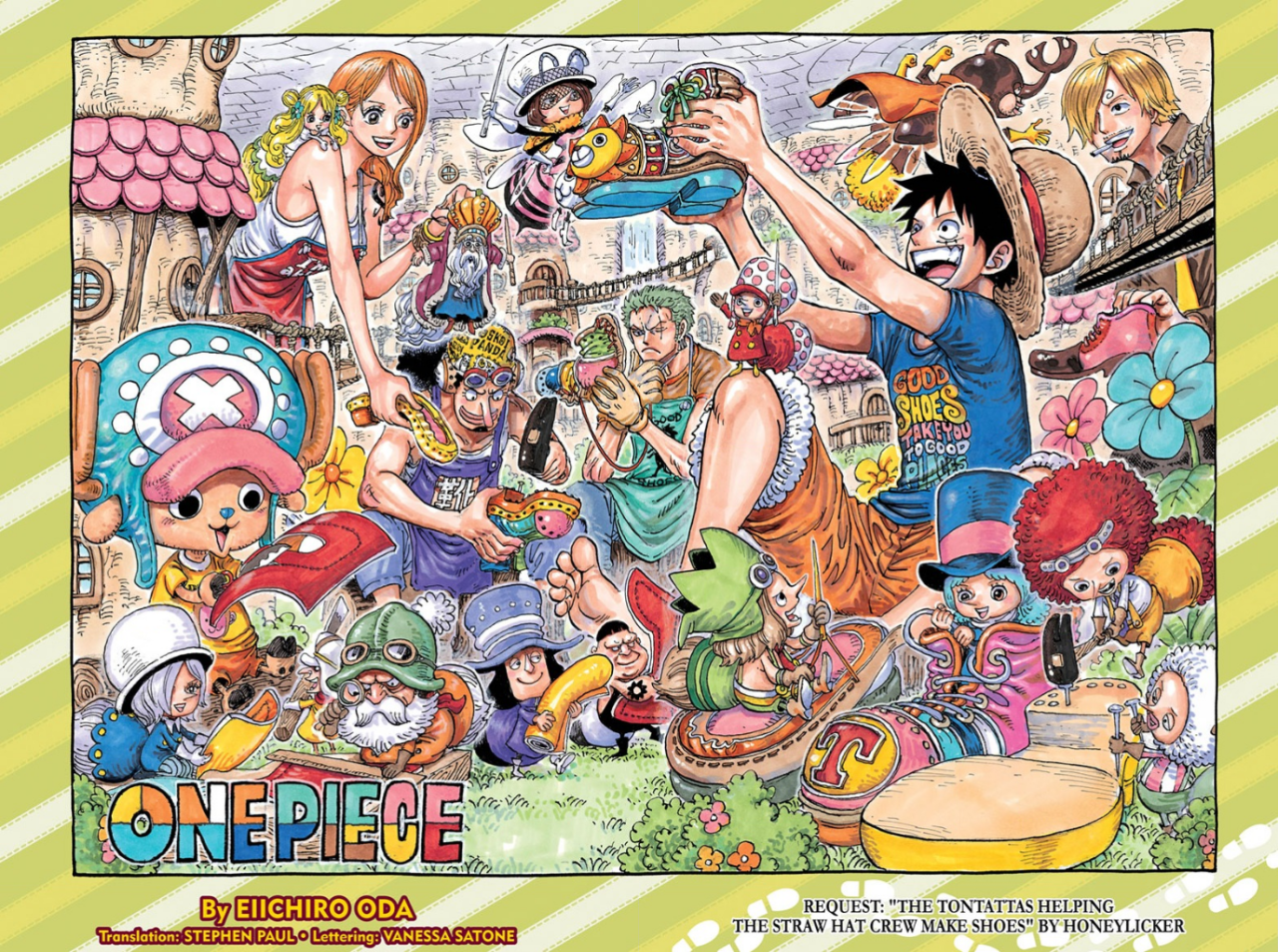 Thank You Kentarō Miura One Piece Chapter 976 Color Spread