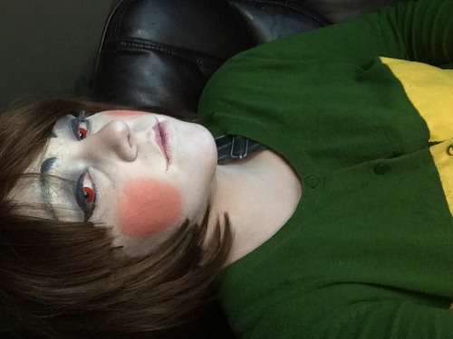(Idk of these posted alright, tumblr mobile is an ass)CHARA!I love cosplaying them so much aaa H