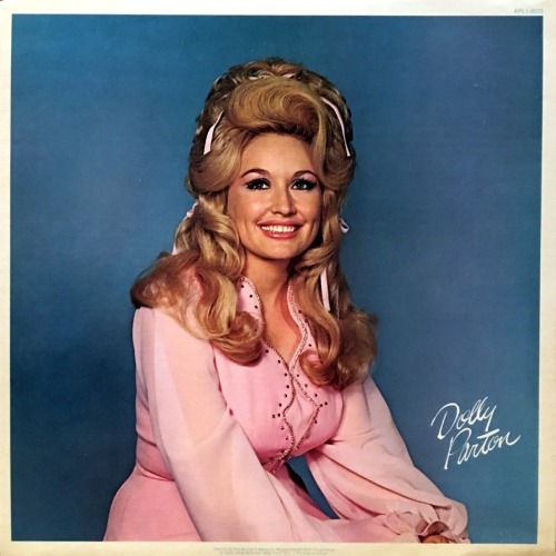 archivedeathdrive:Dolly Parton, back cover of My Tennessee Mountain Home, 1973
