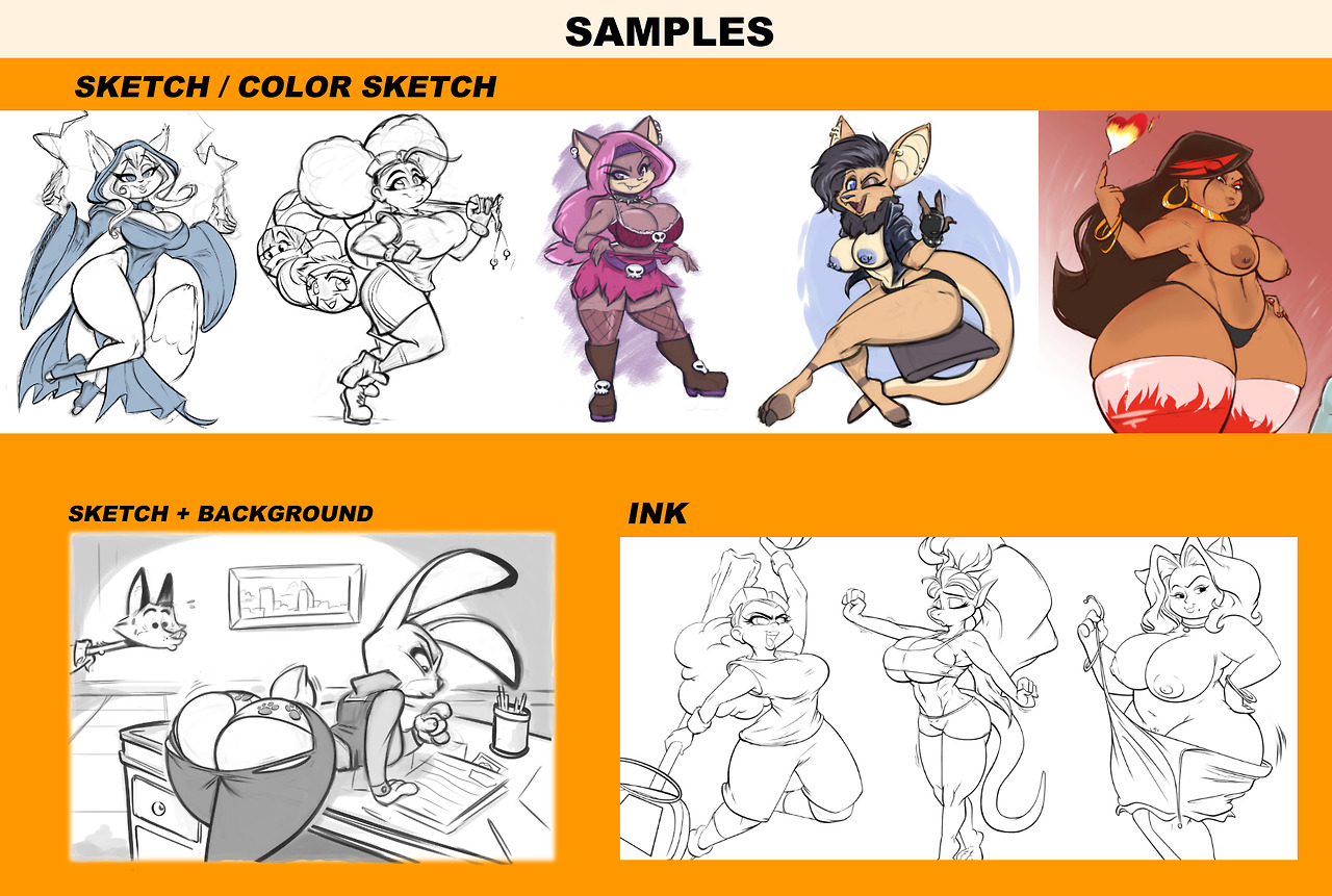 no-lasko: October looms around the corner and so. does. smut duck! October Commissions