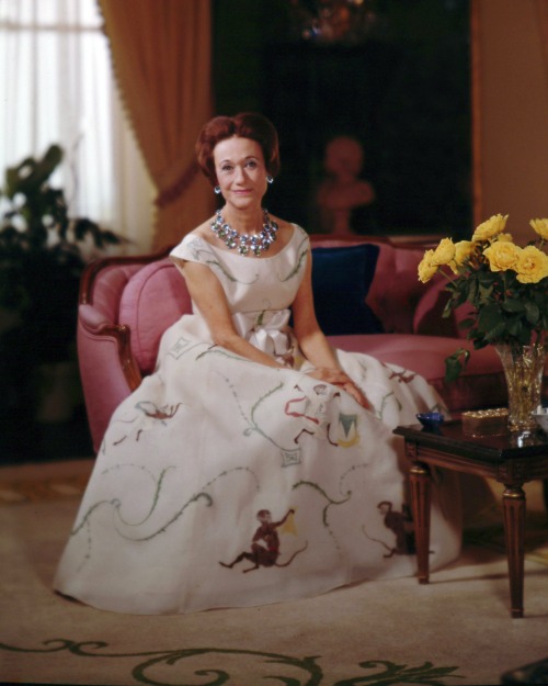 Givenchy dress of Wallis, Duchess of Windsor, 1954From the Maryland Center for History and Culture