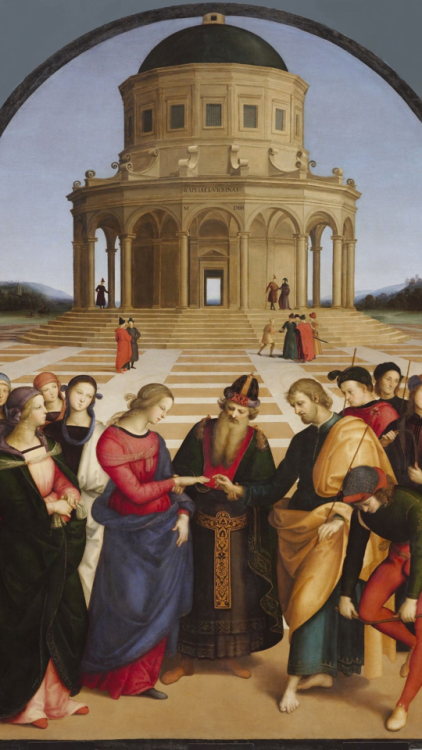 » Raphael (1483 - 1520)The Marriage of the VirginThe Disputation of the Holy SacramentSistine Madonn