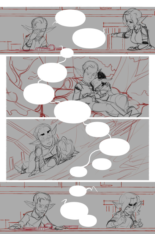 WIP’s are a bit messy this week. I worked on the pages a bit out of order.
