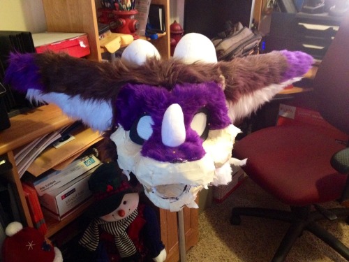 tucker-draws:  Tsunami the angel dragon suit WIP ½