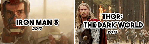 papertownsy:The first Iron Man was released May 2nd 2008. The MCU is 10 years old today. Avengers: I