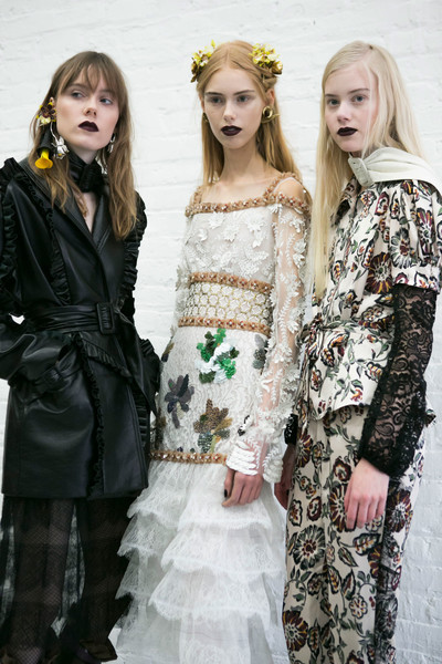 pvnkcouture:  backstage at rodarte fall 2016