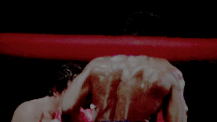 dearsenna:Larissa’s list of top favorite movies:∟ ROCKY (1976) “Apollo Creed vs. the Italian Stallio