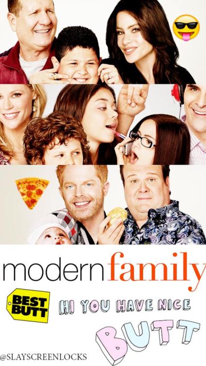 modern family lockscreencredit to @slayscreenlocksplease appreciate my work and reblog if you usedon