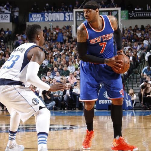 Carmelo Anthony vs Mavericks