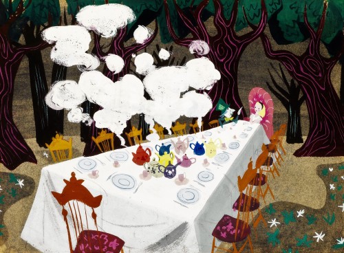 Alice In Wonderland - Concept Art By Mary Blair (1951)