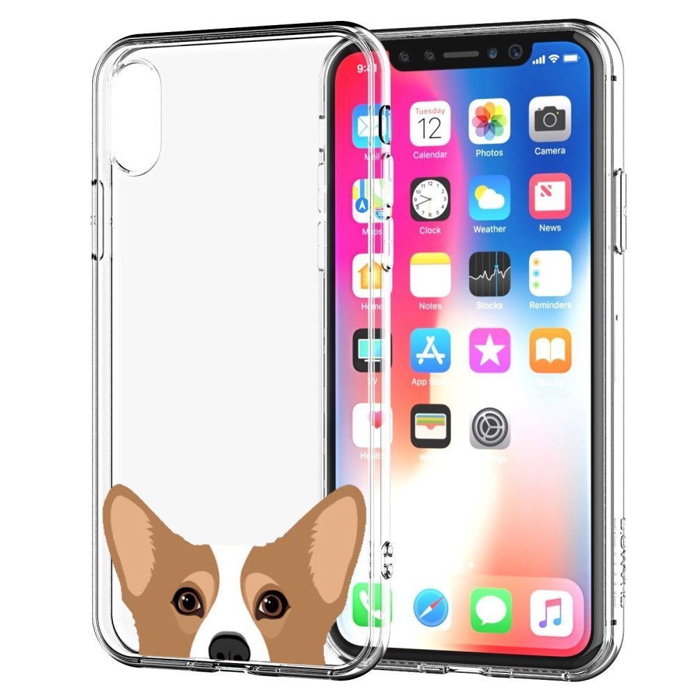 Whirelez Apple IPhone X TPU Case Corgi Apple IPhone X TPU Crystal images-for-spiderman-logo-infoupdate