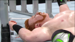 Sexy sweaty Sheamus!