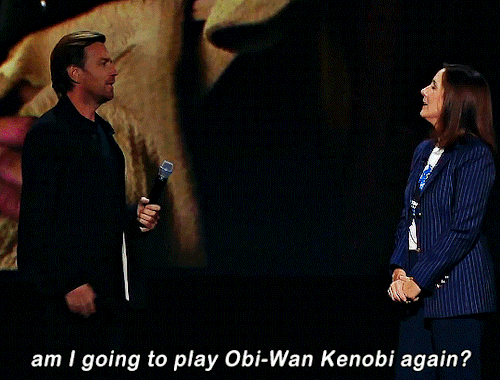 bladesrunner:Obi-Wan Kenobi Series Stage Reveal with Ewan McGregor ★