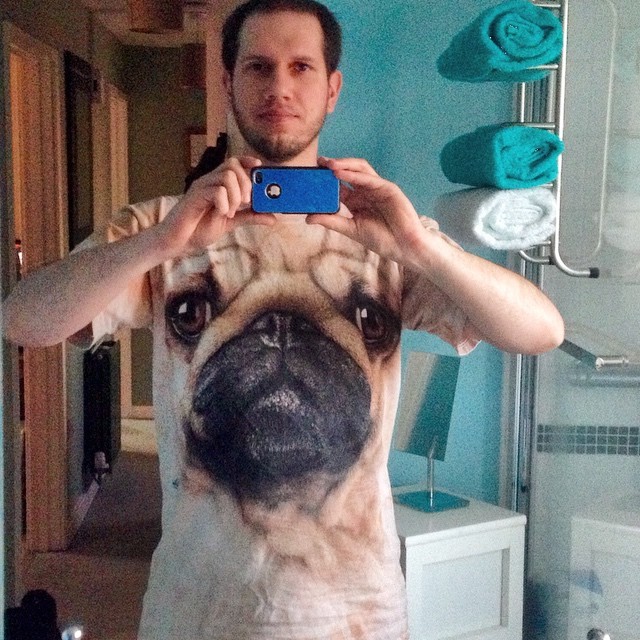 I guess this just confirms it my family definitely know I love pugs :)