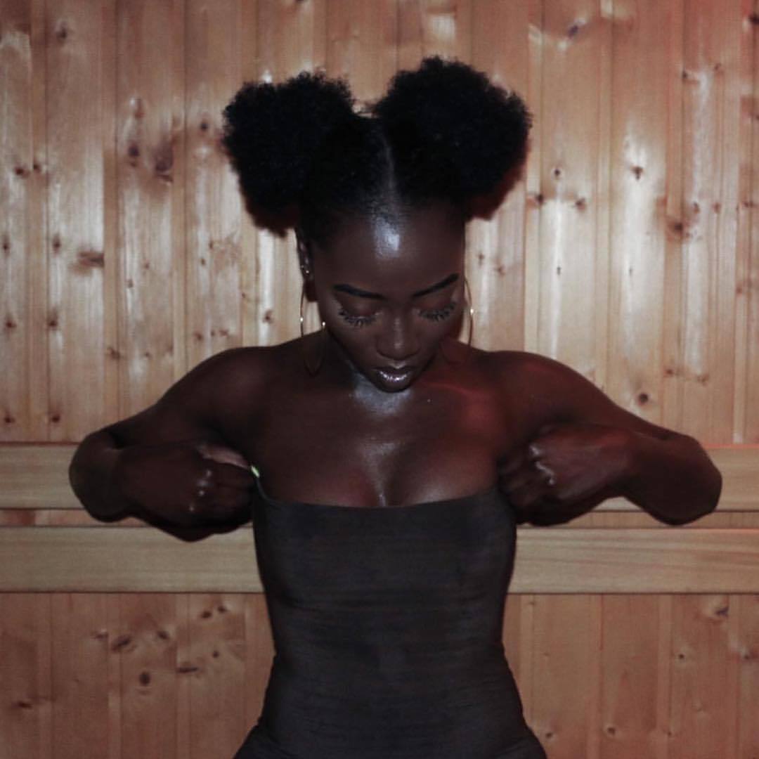 blackfitnessrocks:  dswsubmit:  @withlovesao (📸: @clichebreed)  Beautiful