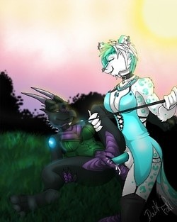 the-fur-shack:  Some sexy herms  ~Wolfy 