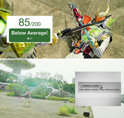 noboritaiga: Kamen Rider Gaim + screenshotsofdespair