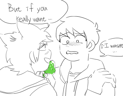 greenpurpleredblue:  cats will be scared by cucumbers, but Tord isn’t a cat.
