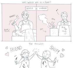 teddybear-93:Friendship is always the answer. &lt;3 Joking aside, who do you think would win?