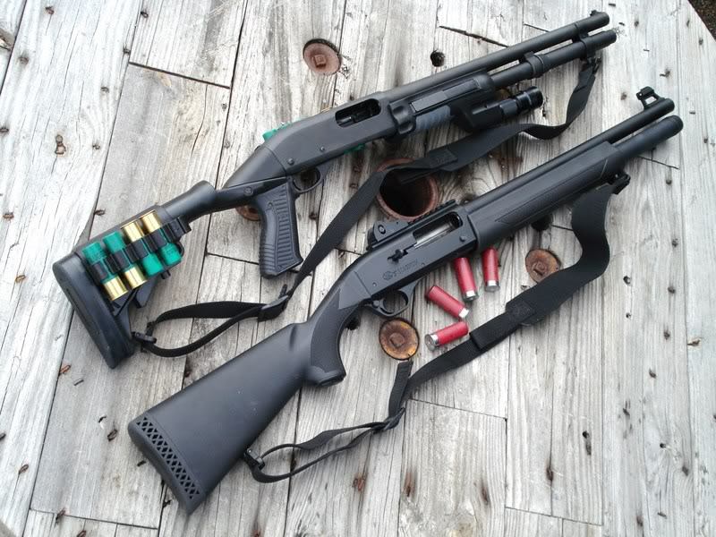 weaponslover:  A pair of fine shotguns..