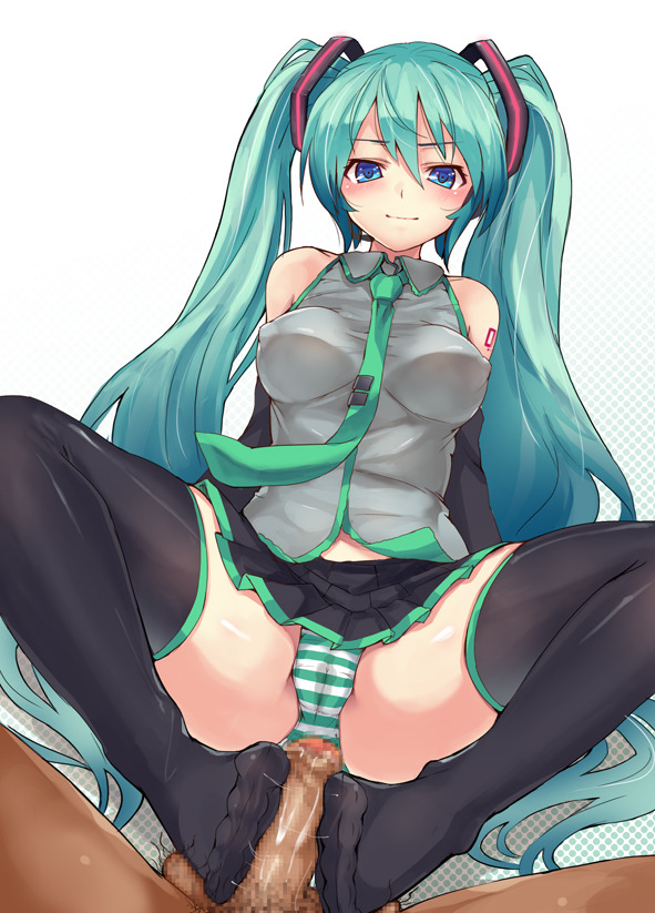 begforyourmaster:  hentaibeats:  Footjob Set! Requested by Anon!… footjobs are