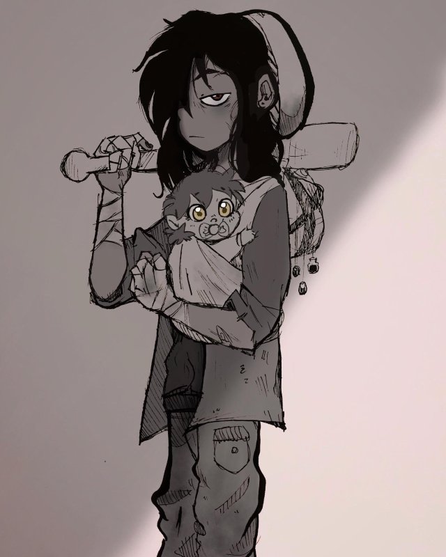 A Lone Luz and Cub by PinkoFluff “Au where Luz is on the run while protecting her kid from the guards, or something worse.” ...