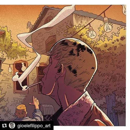 #Repost @gioelefilippo_art (@get_repost) ・・・ Children Of The Grave detail. Colors by @marco_lesko #c